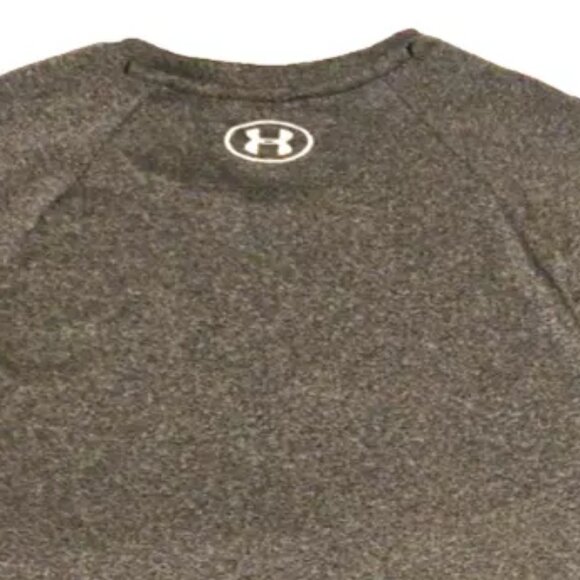 Men's UNDER ARMOUR "Freedom" Loose Fit - Gray Poly T-shirt. Sz. Large. - Picture 4 of 4